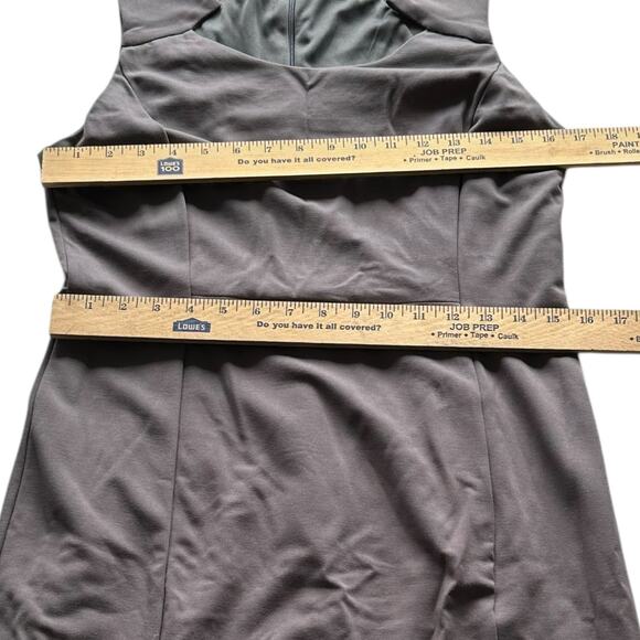 Womens Dress Size Large Gray Professional Classic Business Casual Summer Office - Picture 2 of 10